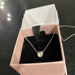 Pandora Necklace with Crystal Pendant